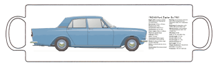 Ford Zephyr Six 1951-56 Mug 2